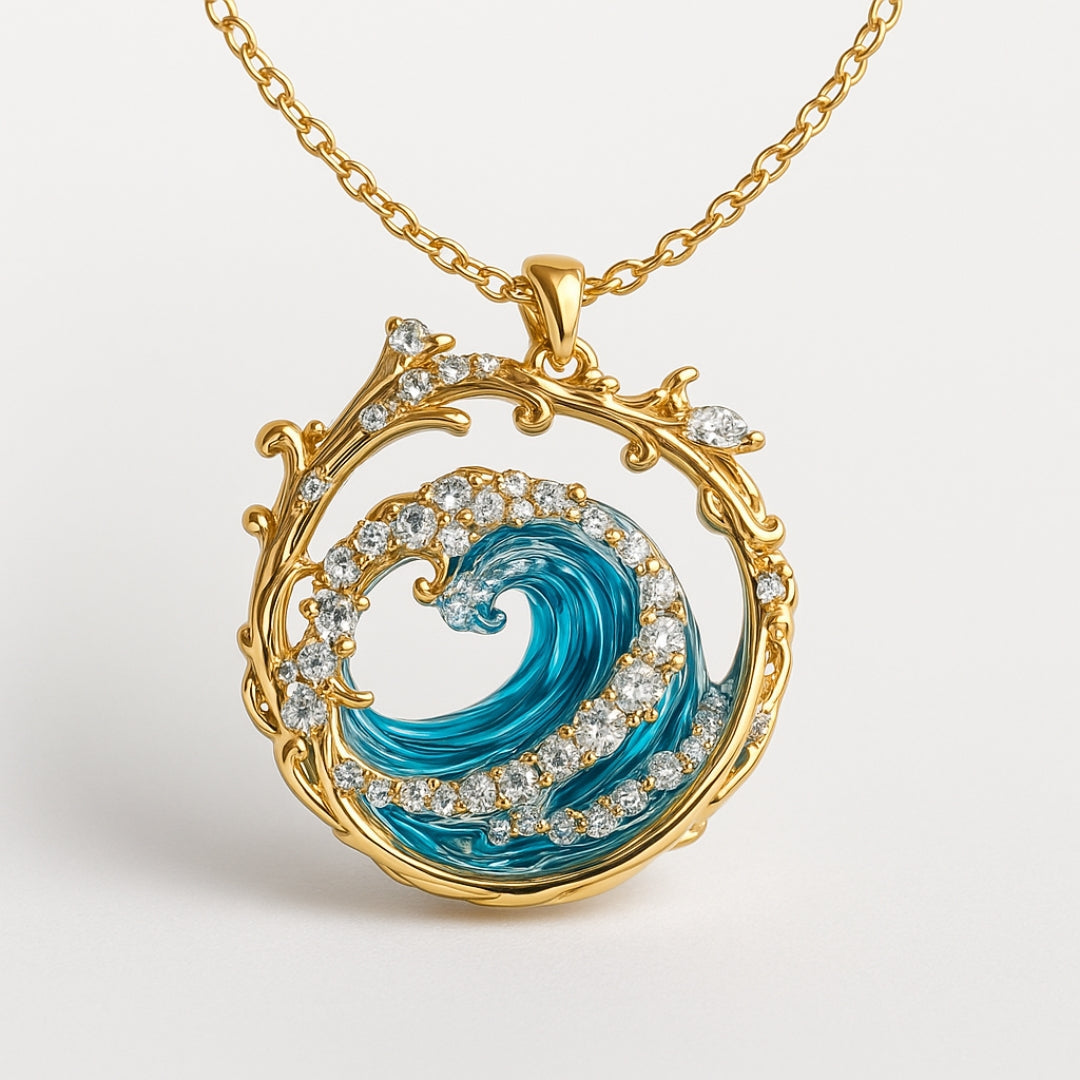 Aqua - Collana elegante dei giuramenti del mare