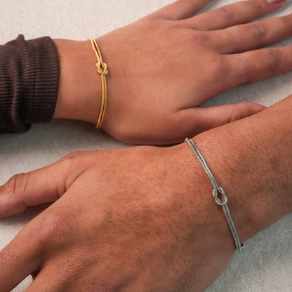 Bracciale infinito 1+1