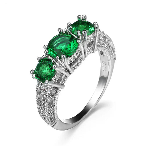 Anello Verde Emilie