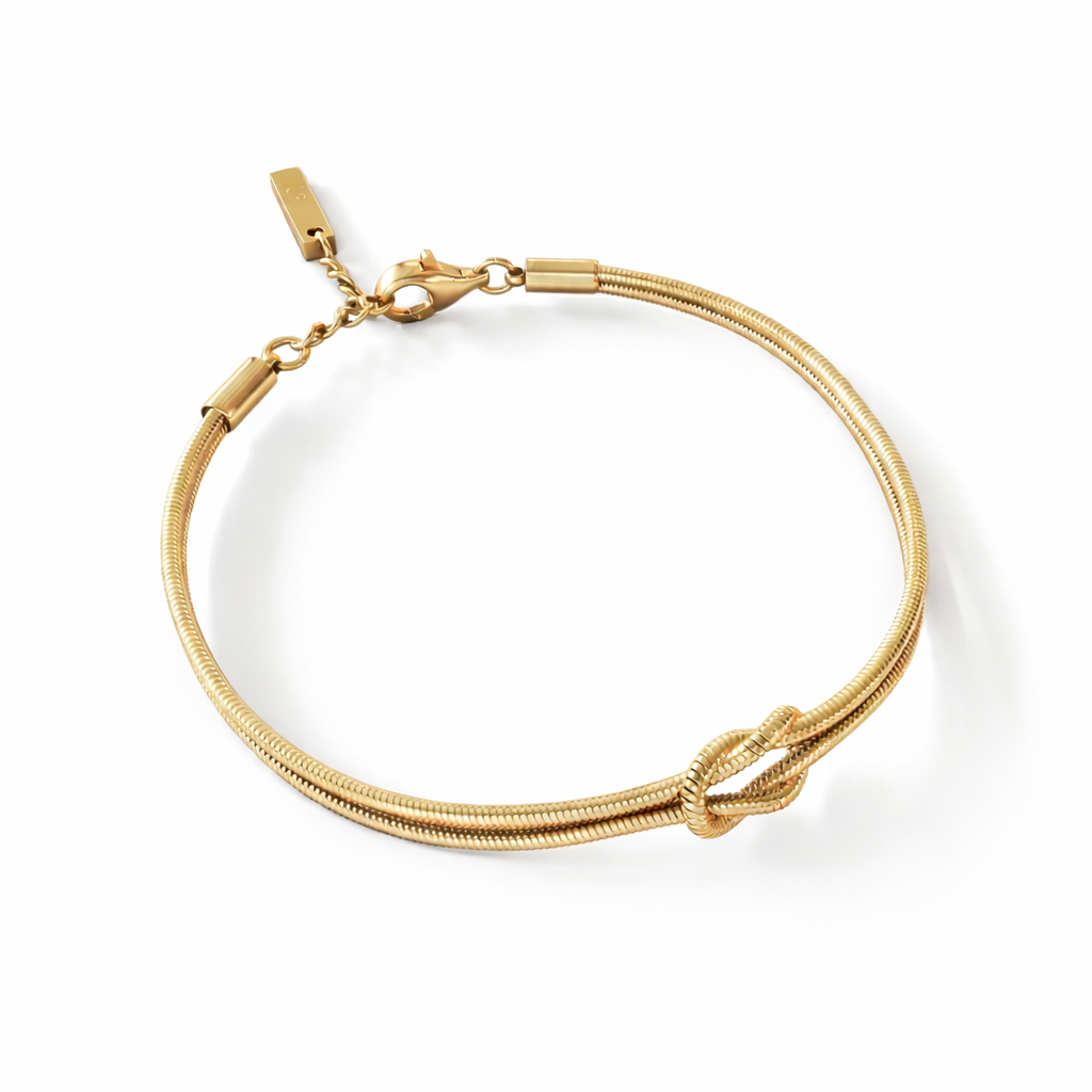 Bracciale infinito 1+1