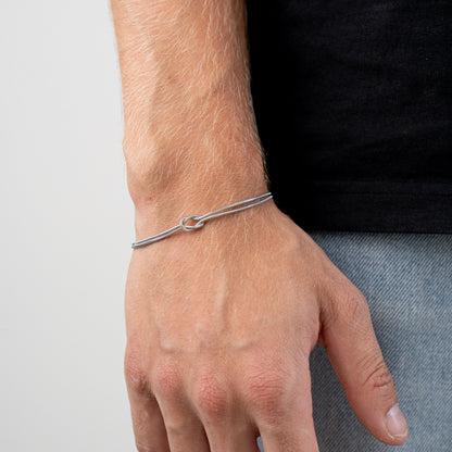 Bracciale infinito 1+1
