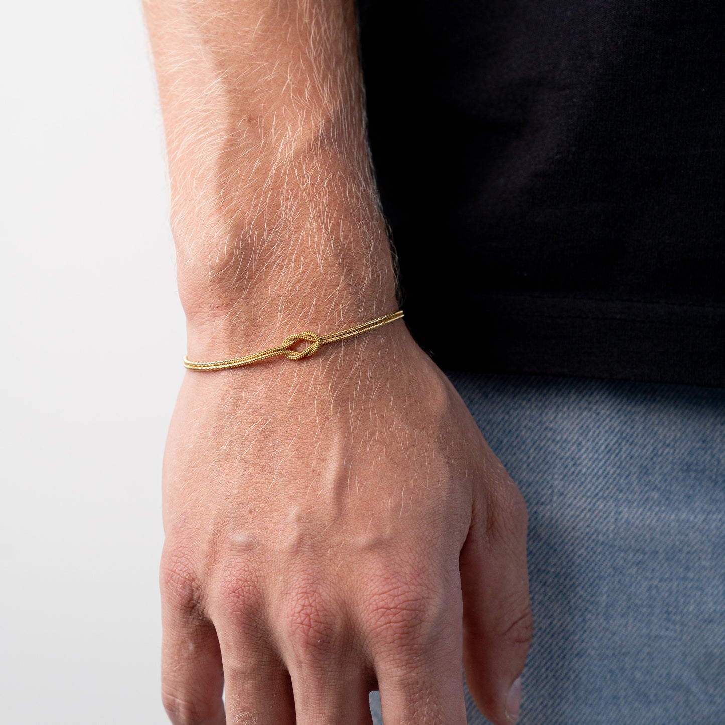 Bracciale infinito 1+1