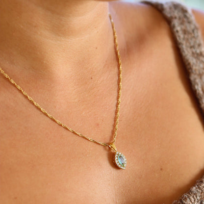 ENCHANT. lake blue