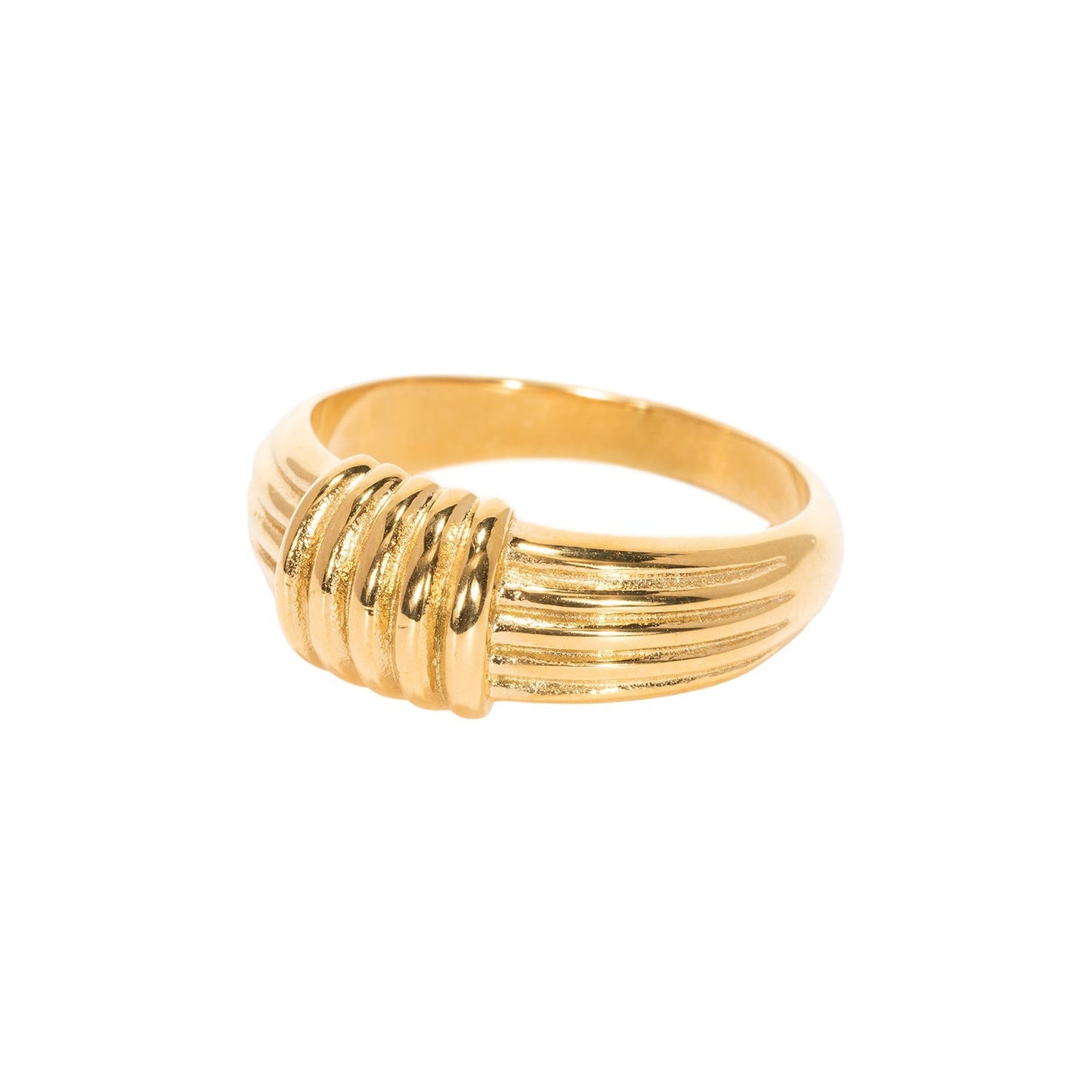 Anello Knot Placcato Oro