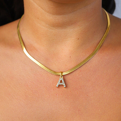 LETTER PENDANT.