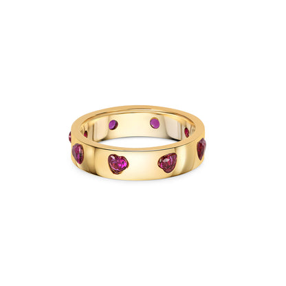 Gold Plated Crush Ring