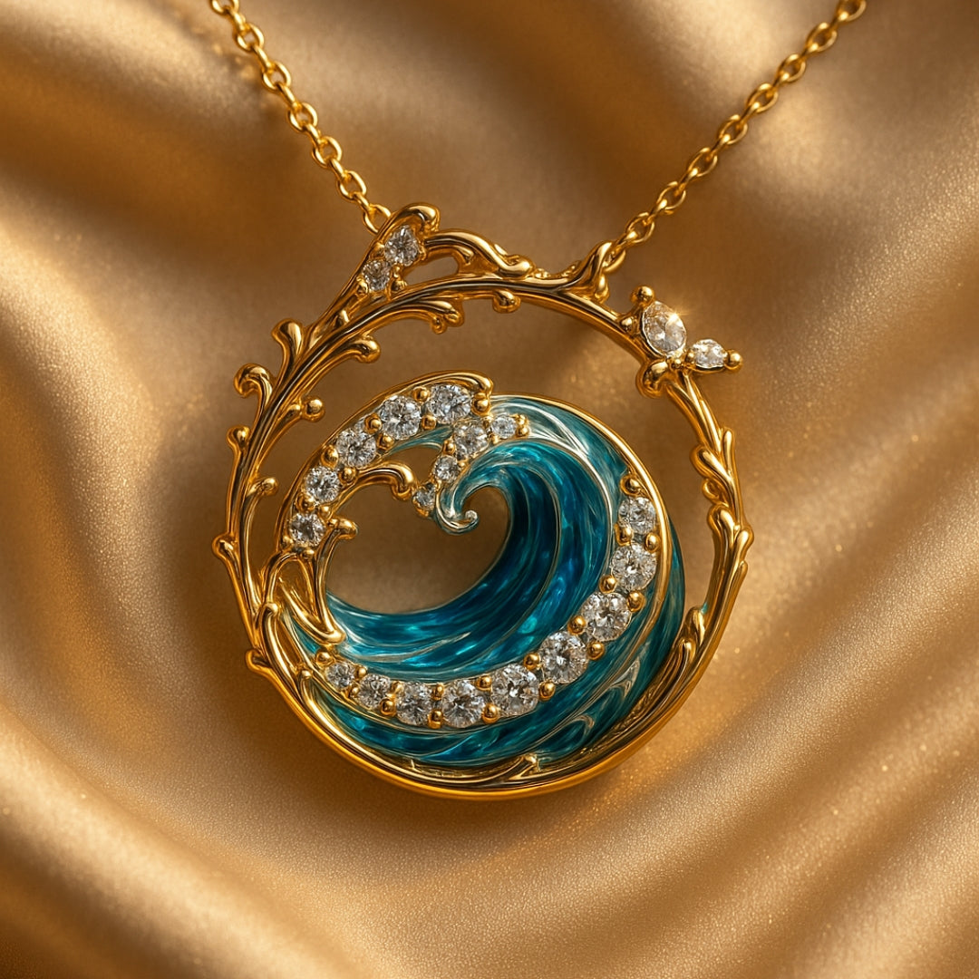 Aqua - Collana elegante dei giuramenti del mare
