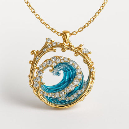 Aqua - Collana elegante dei giuramenti del mare