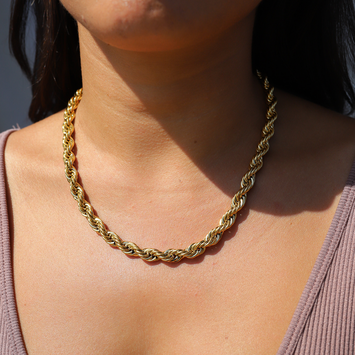 BRAID GOLD. - 8MM