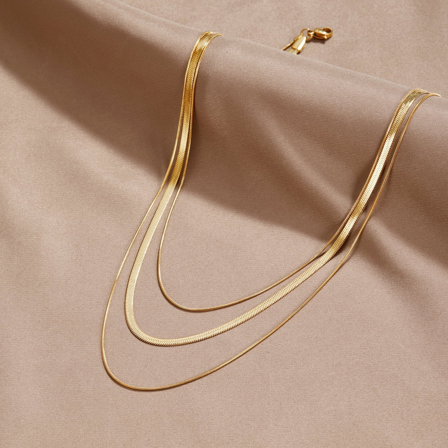 Collana a catena multistrato