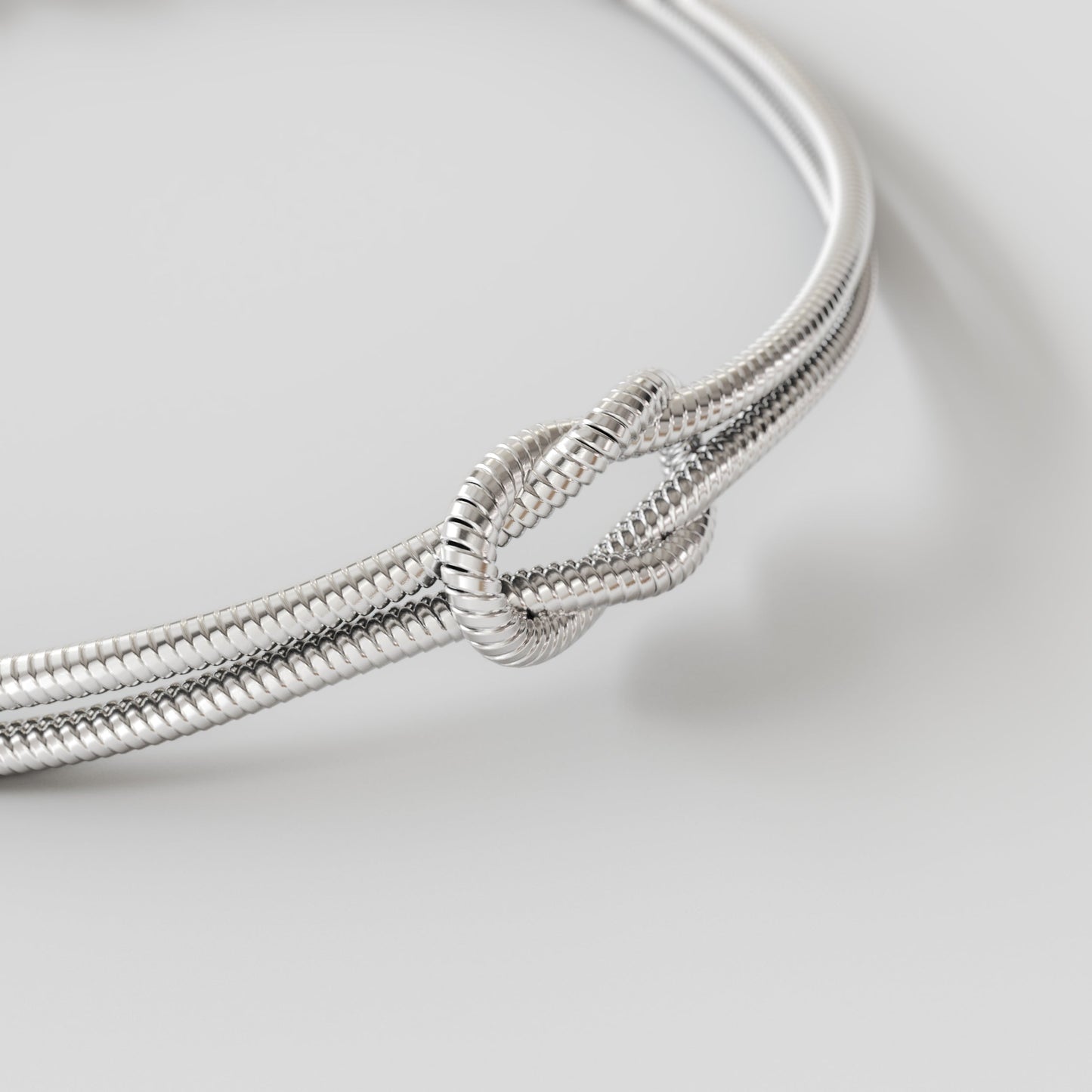 Bracciale infinito 1+1